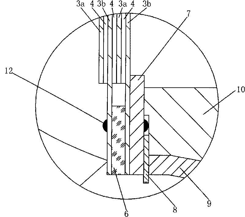 Noise-reduction damping device of train wheel