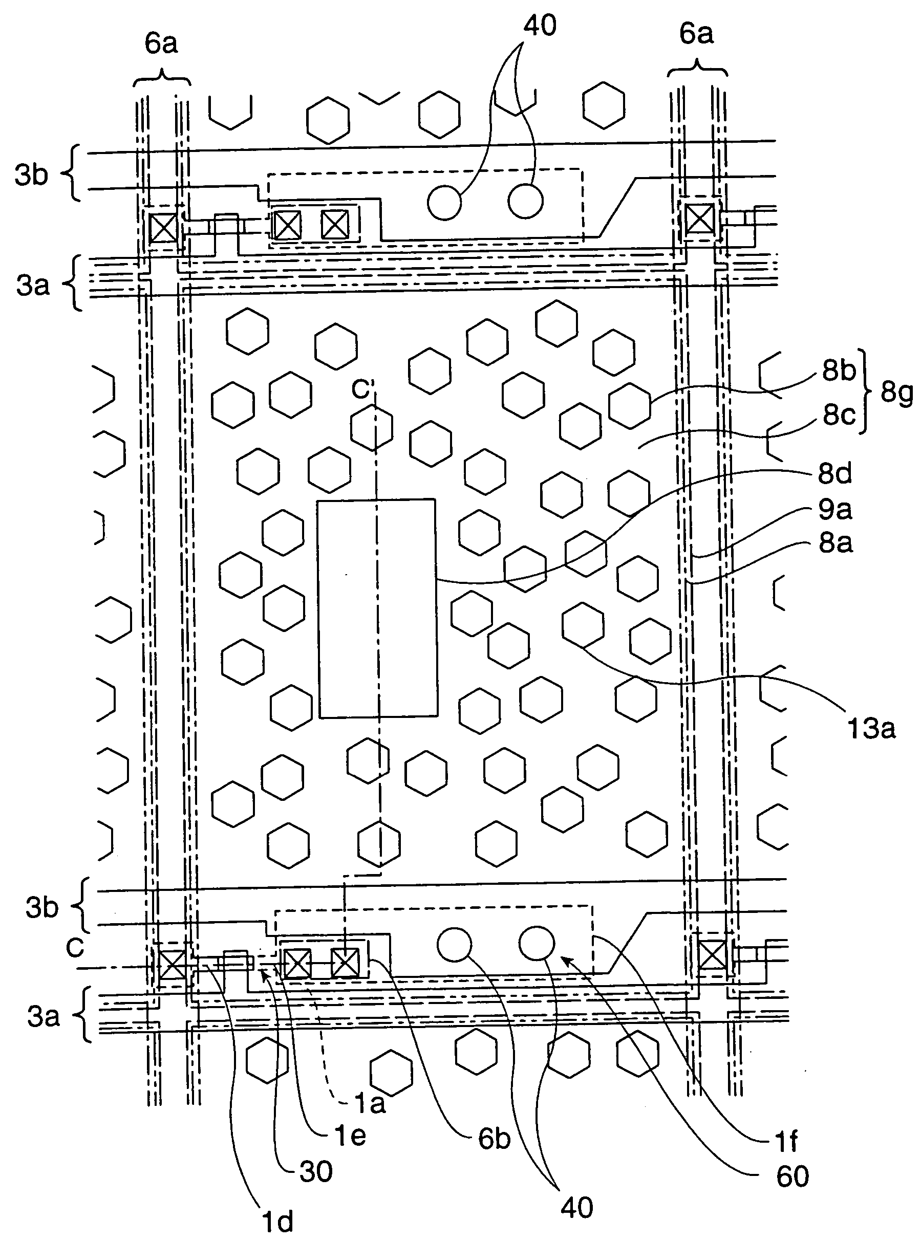 Transflective liquid crystal device and electronic apparatus using the same