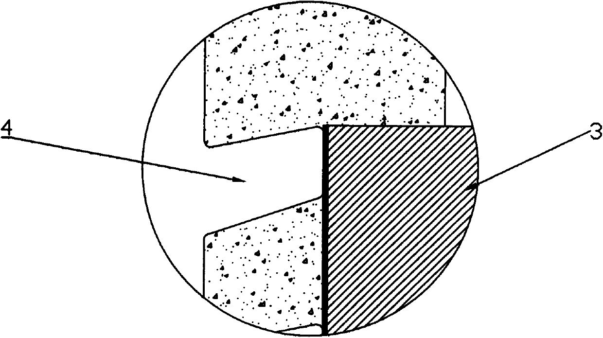 High-strength cement sound-absorbing plate