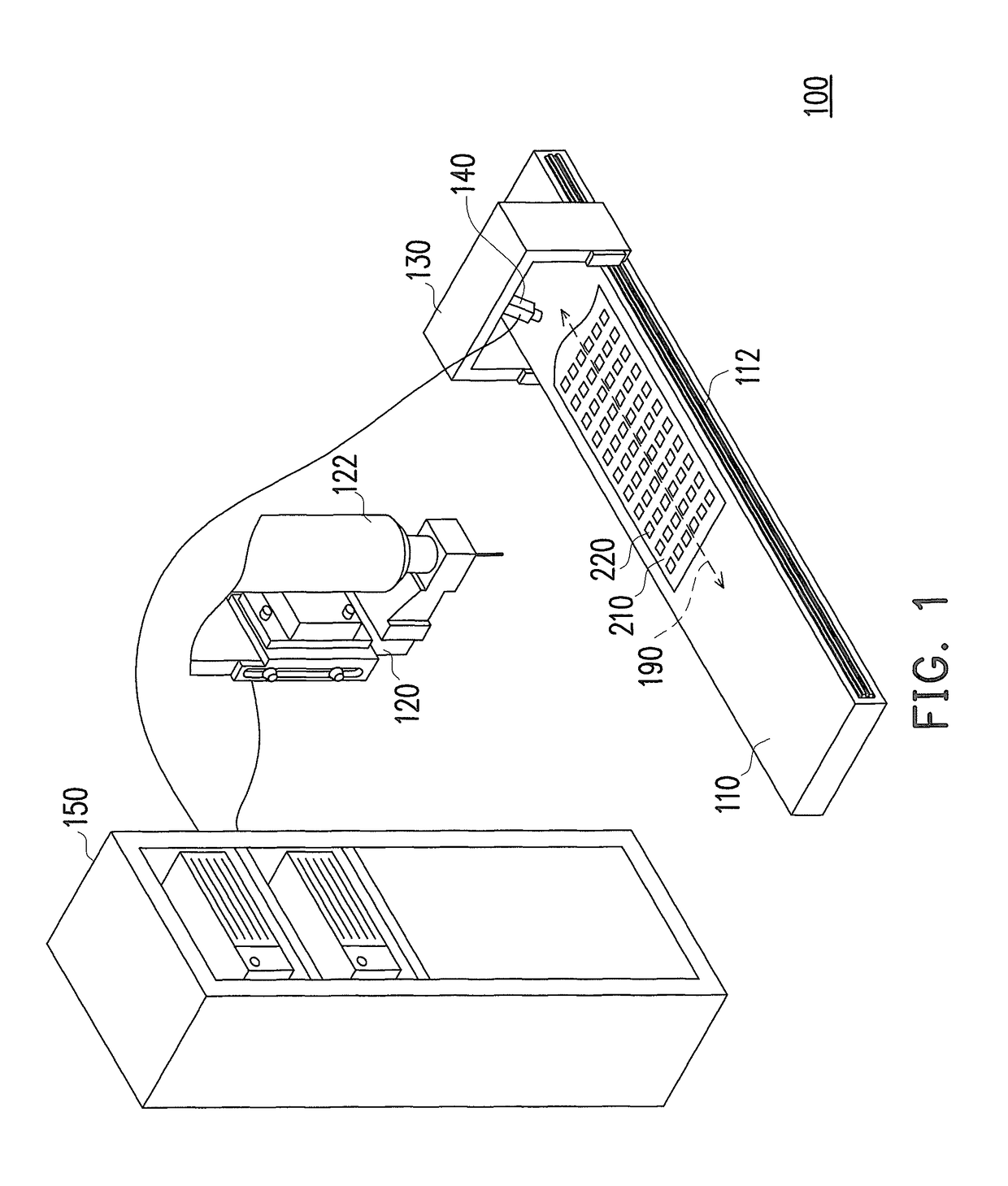 Underfill process and processing machine thereof