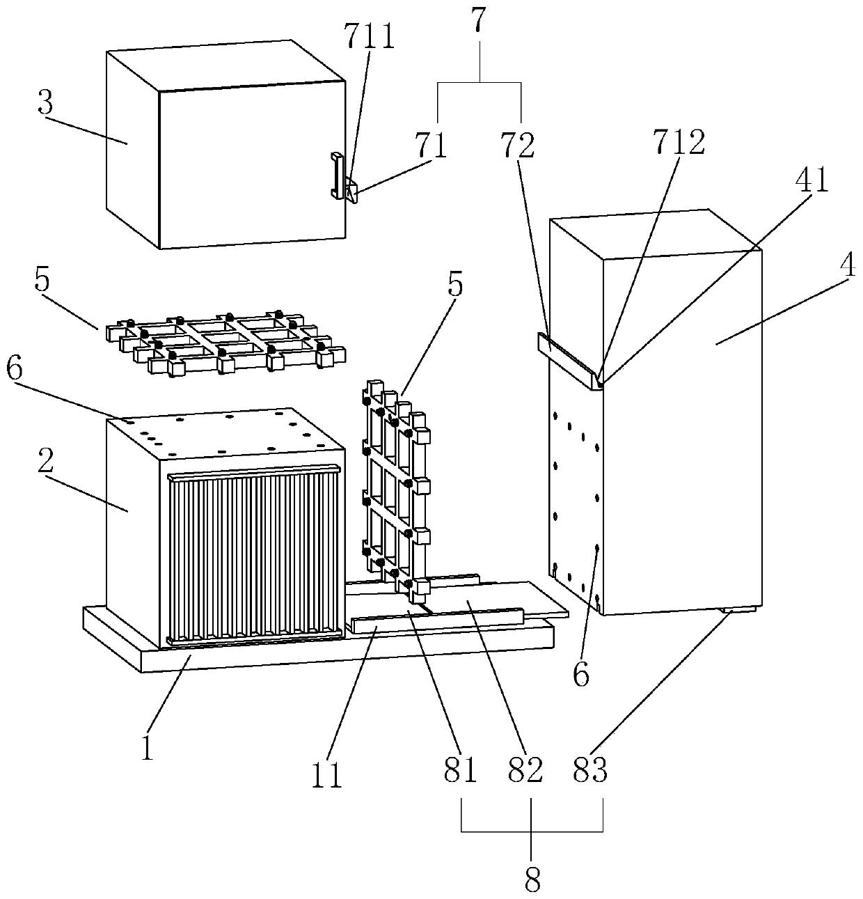 A prefabricated substation