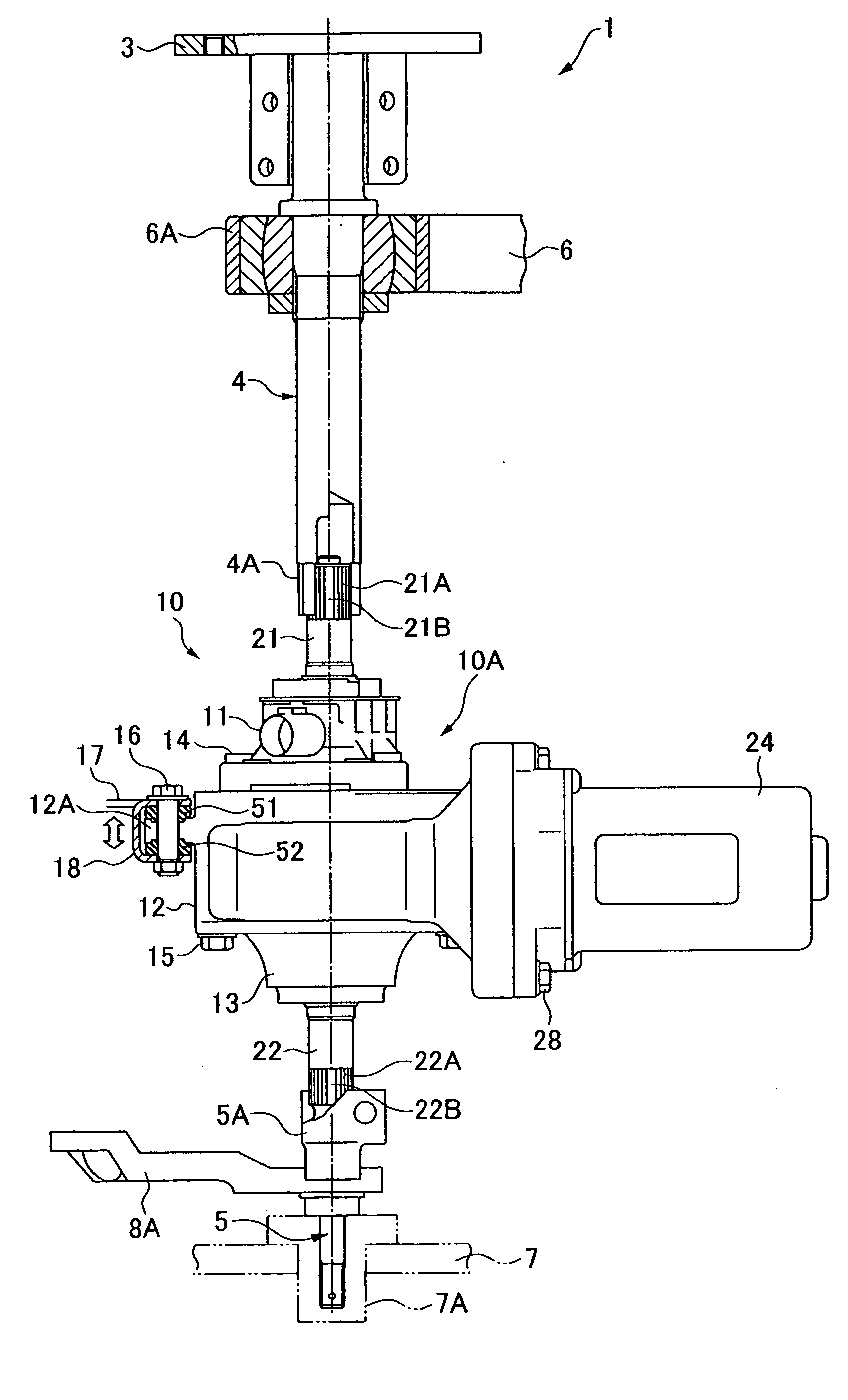 Motor-driven steering apparatus