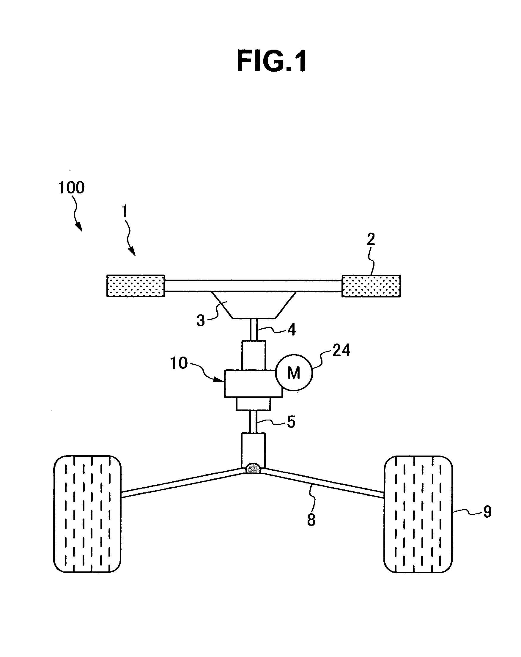 Motor-driven steering apparatus