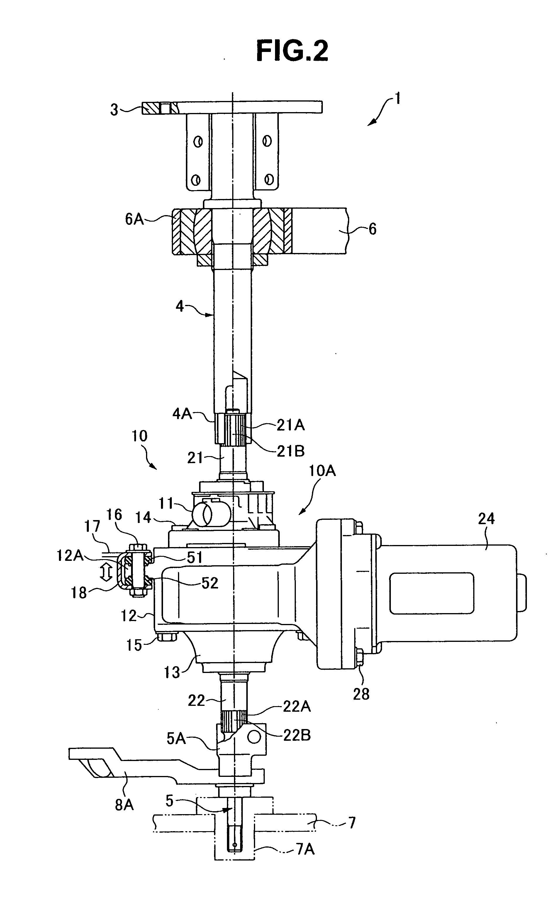 Motor-driven steering apparatus