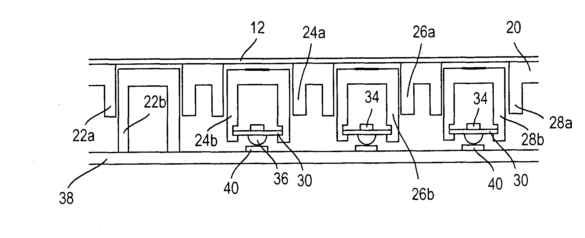 Group of momentary-contact switches as uniform control panel in motor vehicles