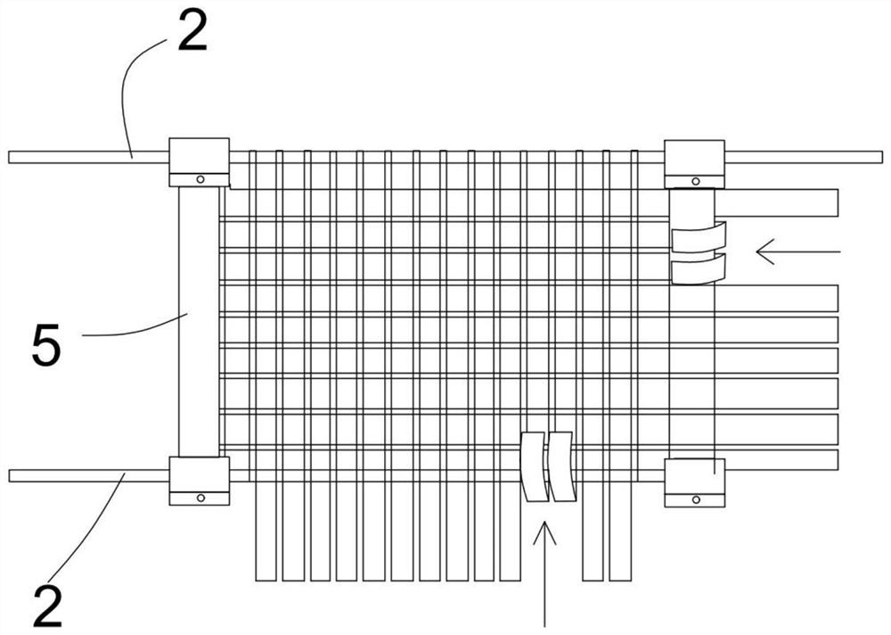 Building facade assembly structure and building facade forming process