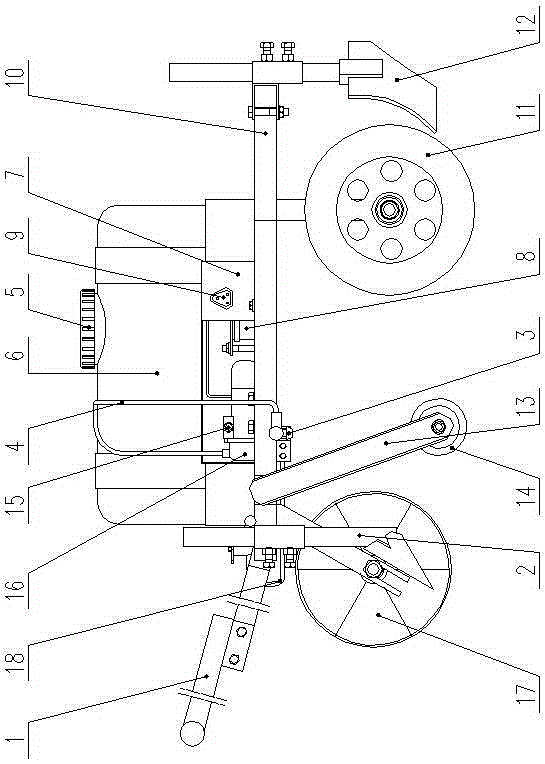 Manual and animal-powered tractive electric spraying and film laying machine