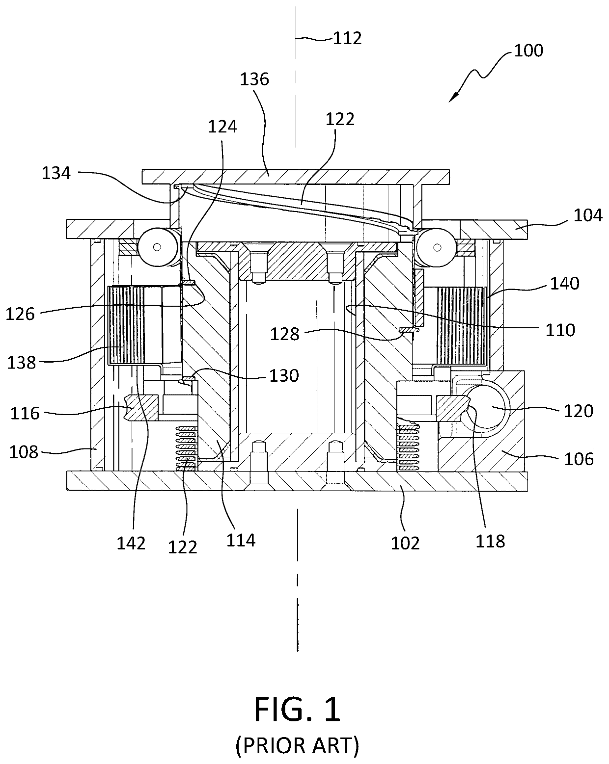 Helical band actuator