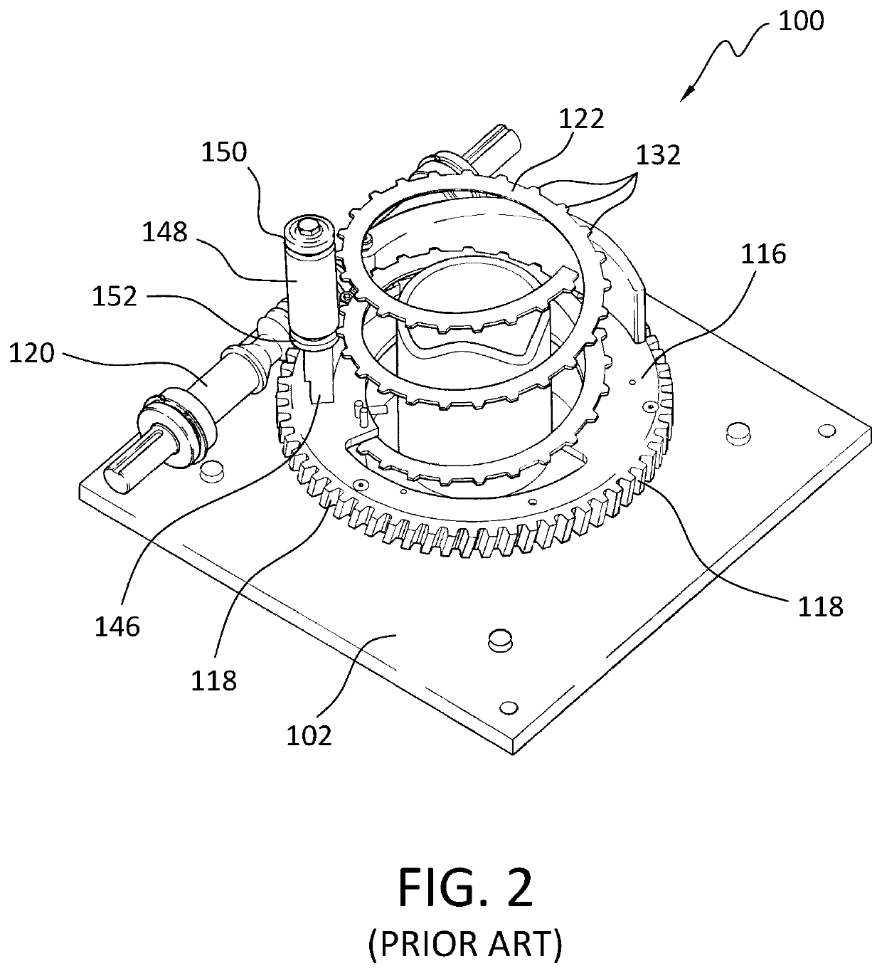 Helical band actuator