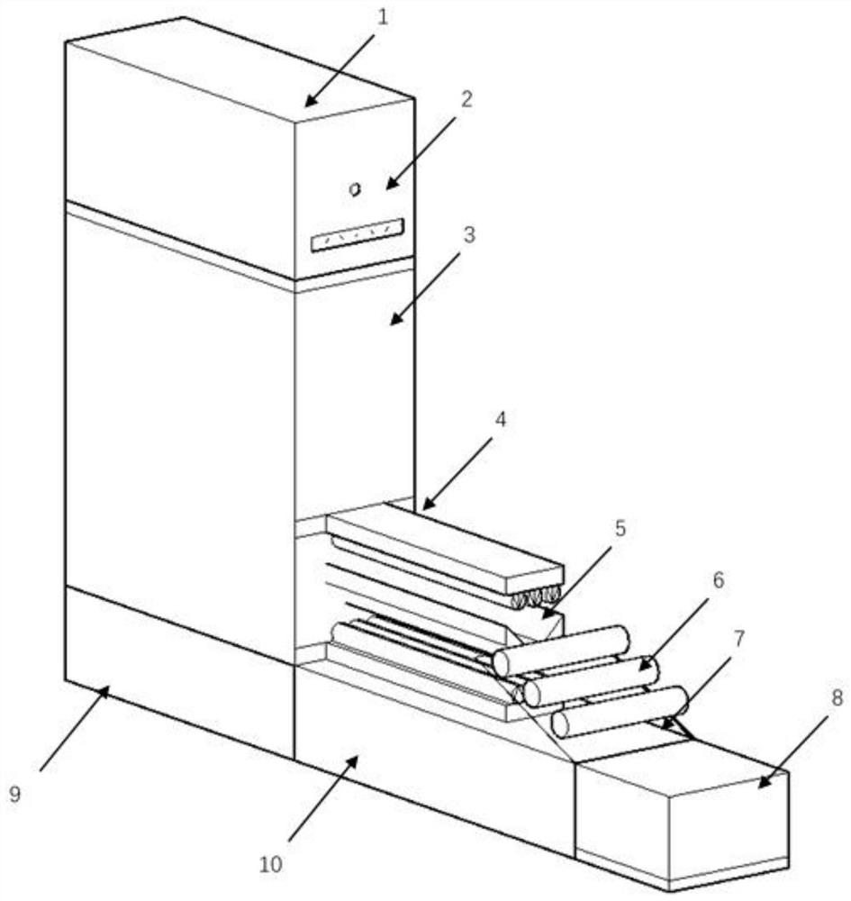 Margarya melanoide shell and meat separation equipment