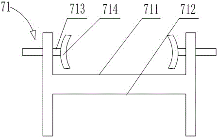 Water flushing device with sighting device