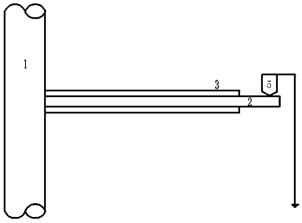 Improved coaxial cable connector hot-line mounting technology