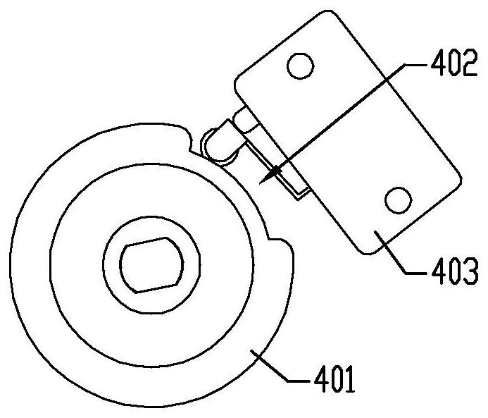 Automatic tissue rolling mechanism and wet tissue machine