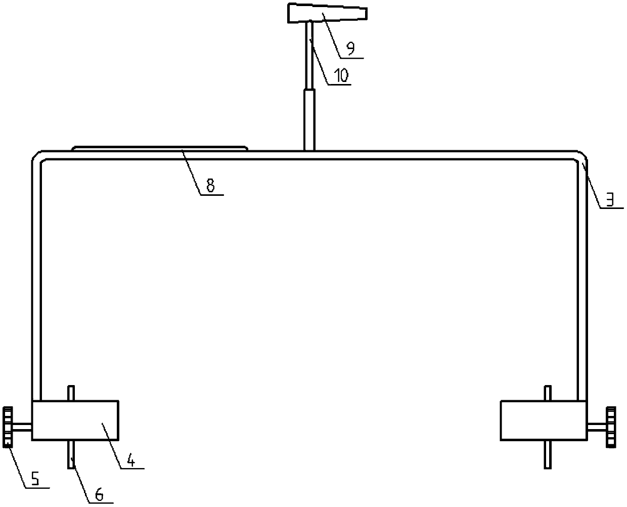 A Formula Racing Wheel Toe Angle Measuring Device