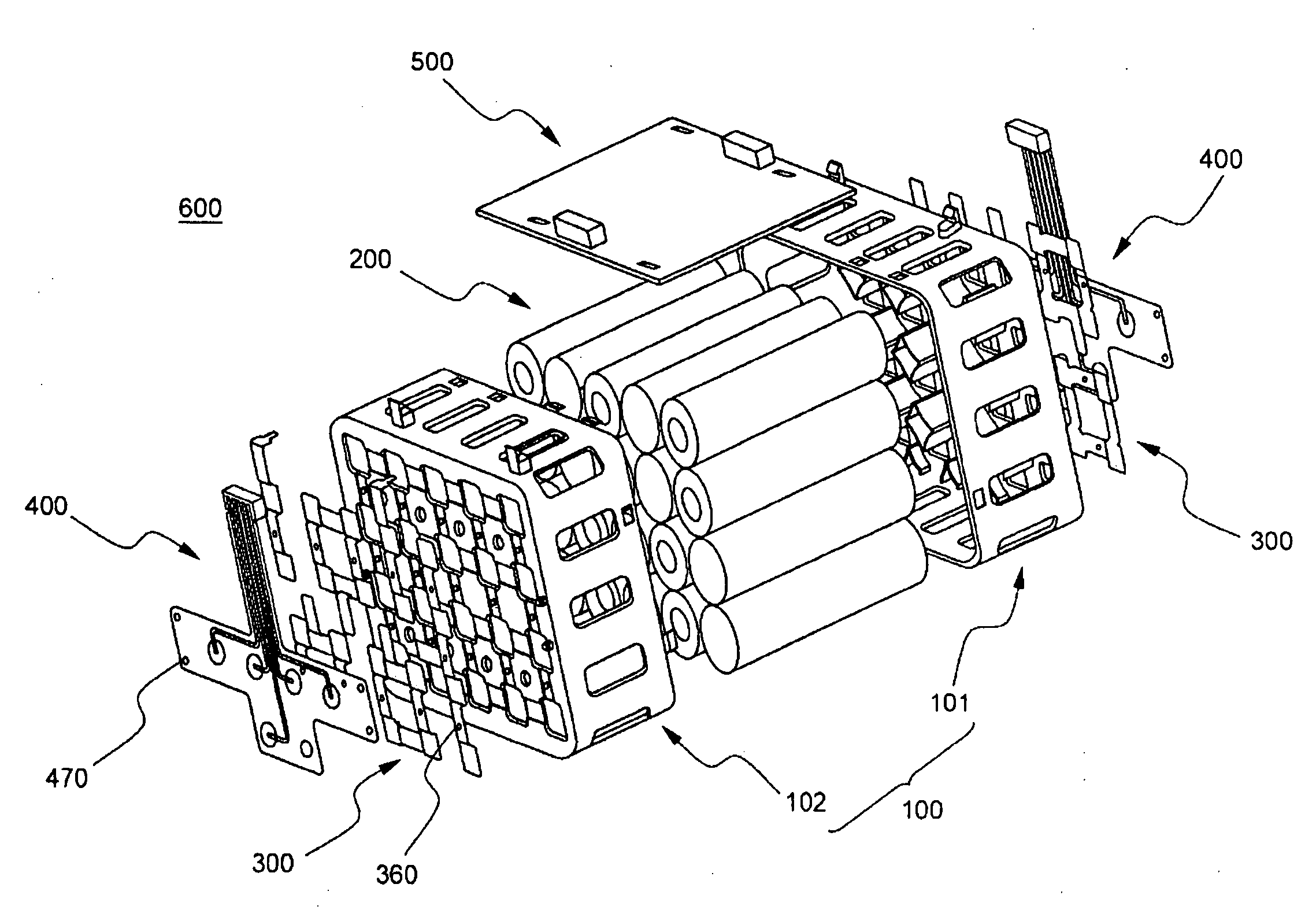 Battery pack case