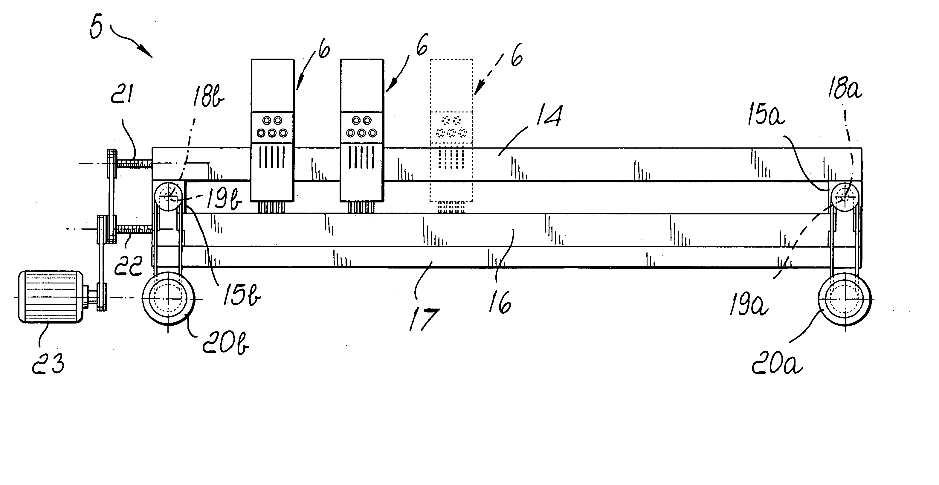 Machine for producing decorated loom-woven fabrics