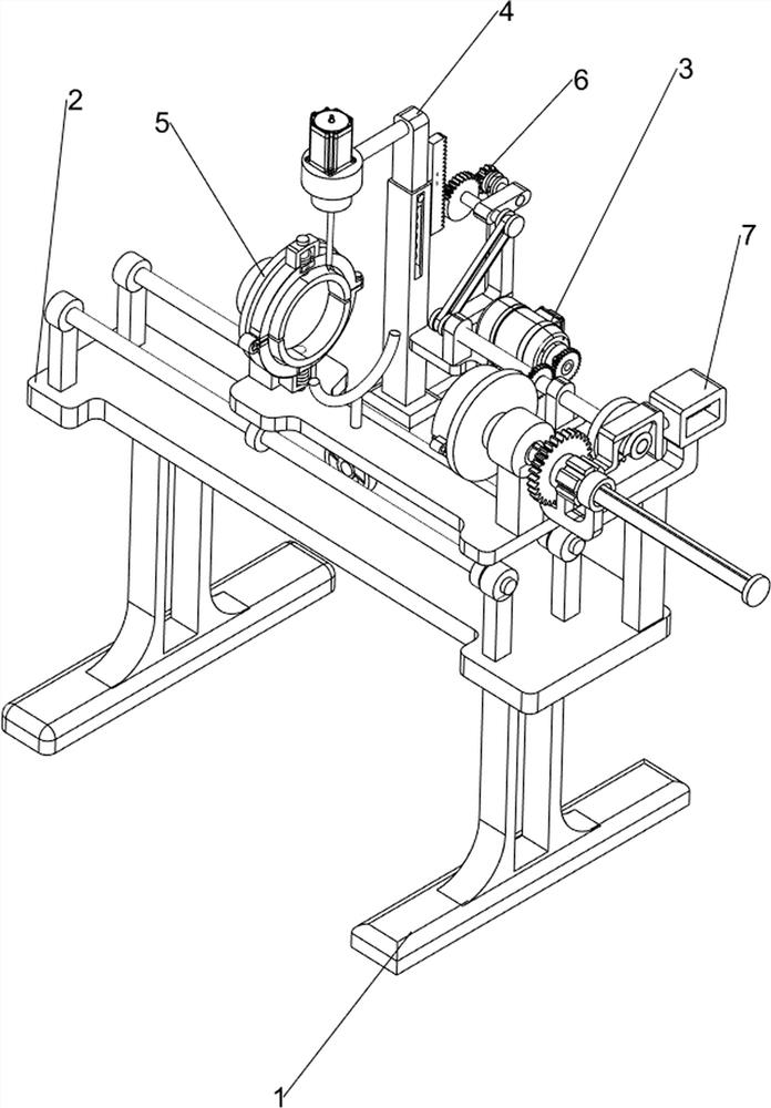 Perforating machine for agaric planting wood