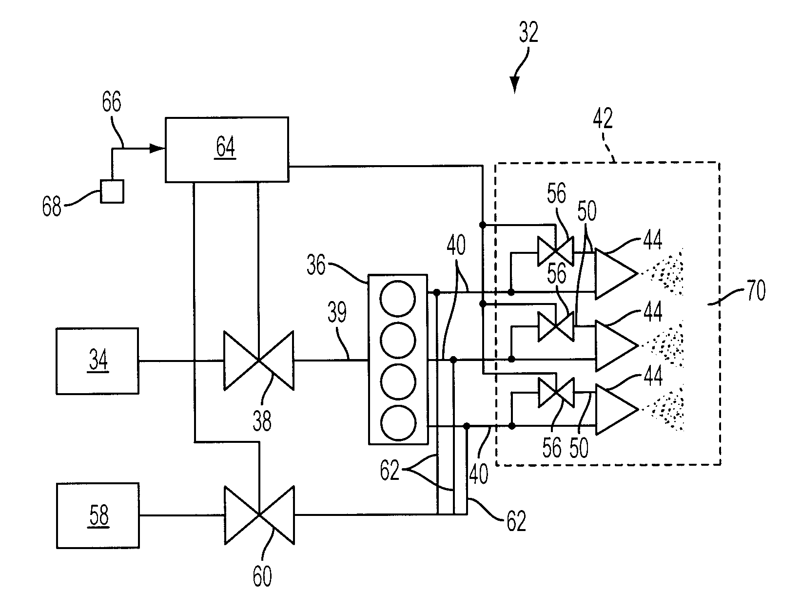 Method and System for Controlling Fuel to a Dual Stage Nozzle