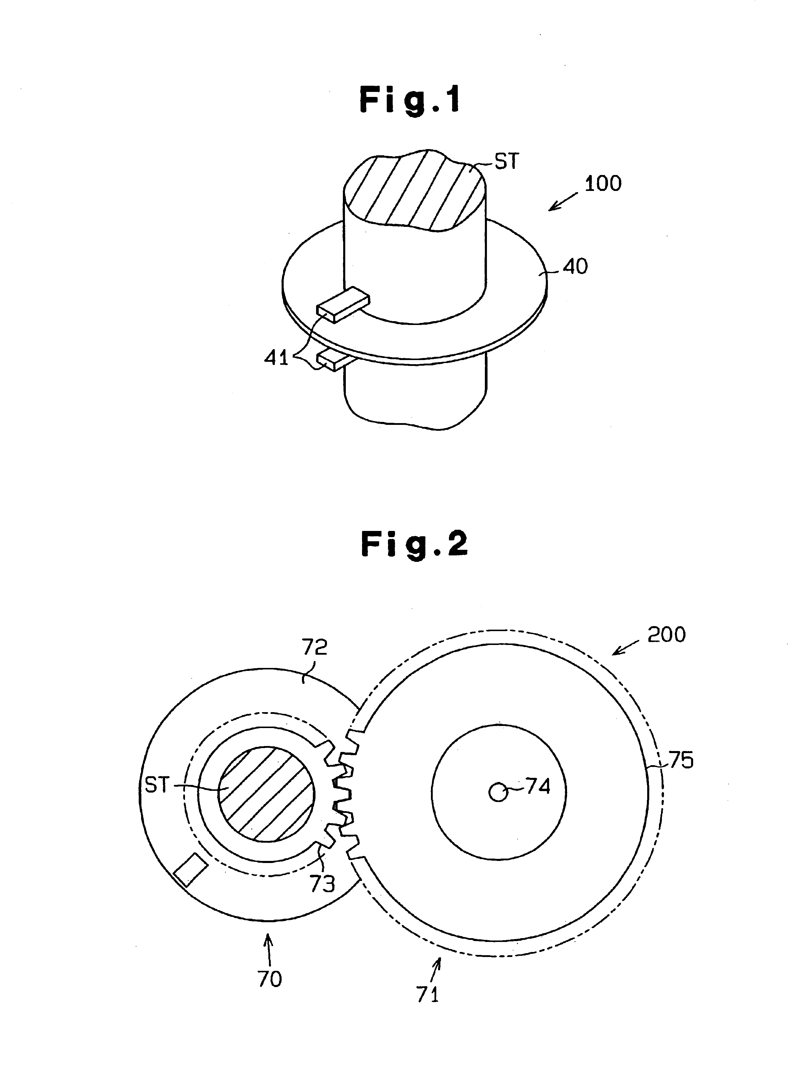 Rotation angle detector