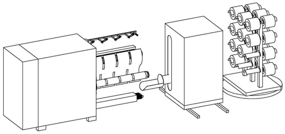 Intelligent glass fiber forming and winding equipment