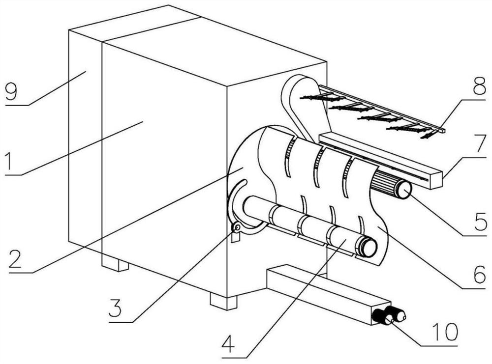 Intelligent glass fiber forming and winding equipment