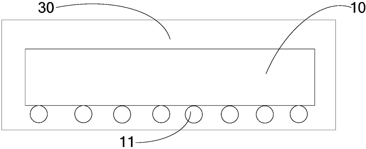 Preparation method and failure analysis method of bare chip taken from flip chip