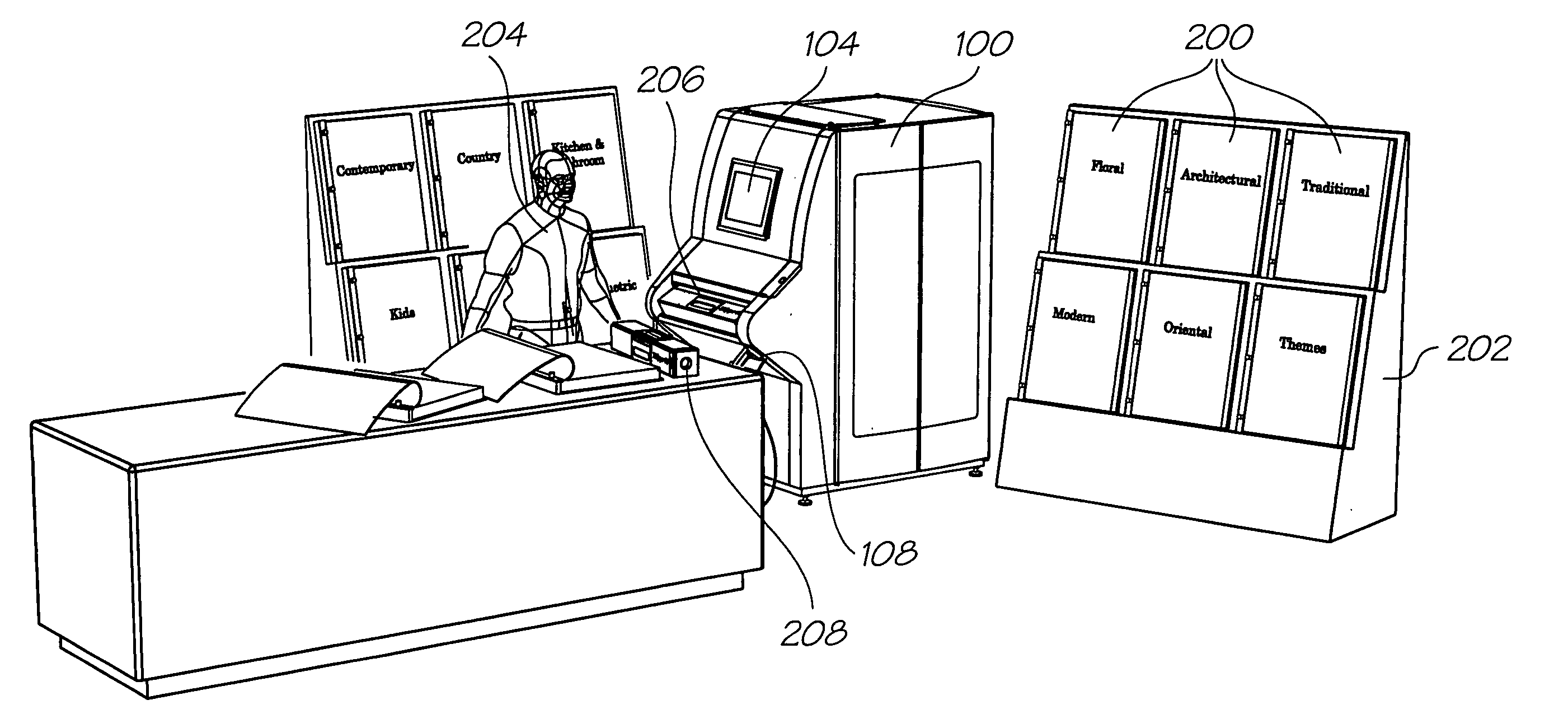 Drying method for a printer