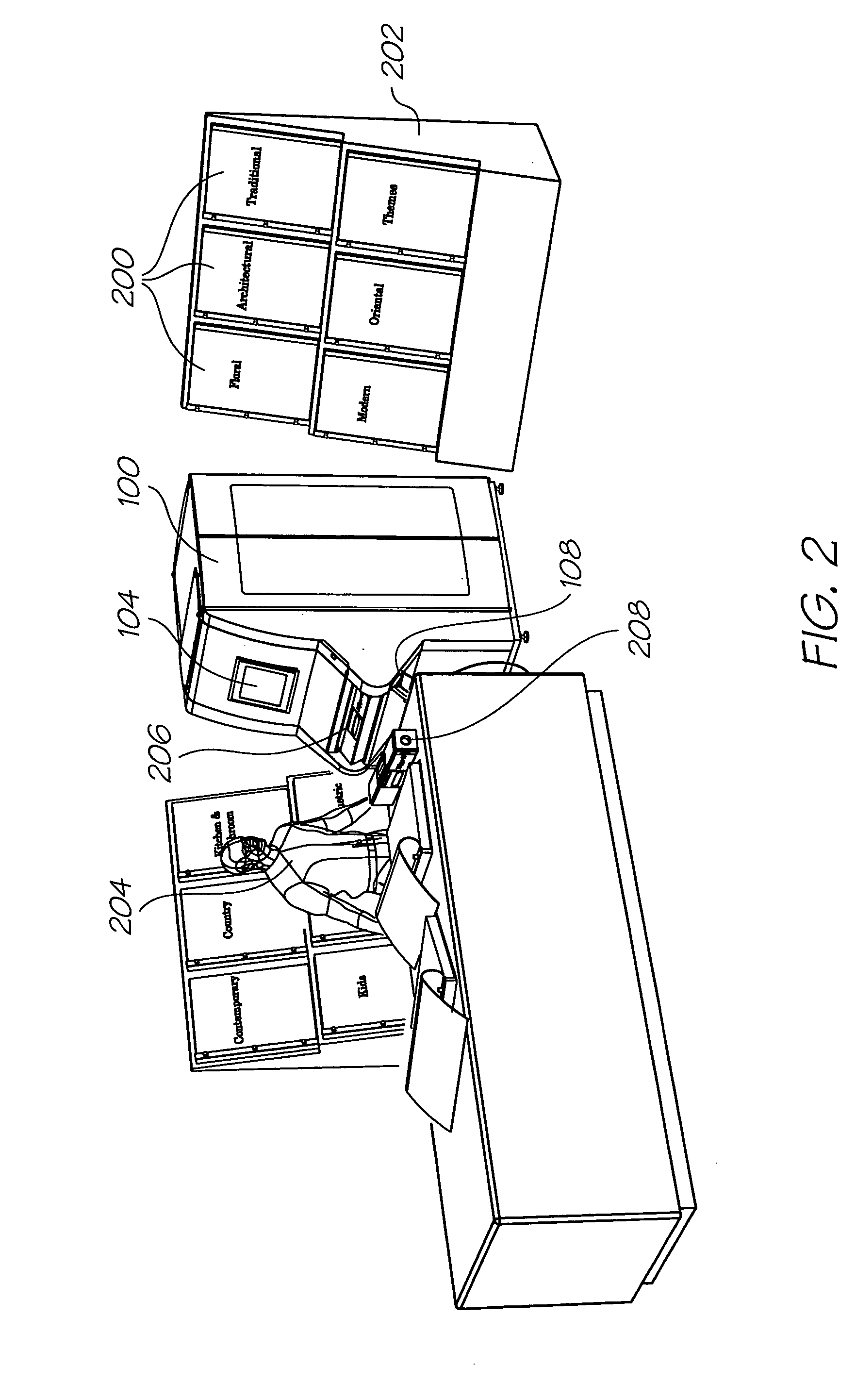 Drying method for a printer