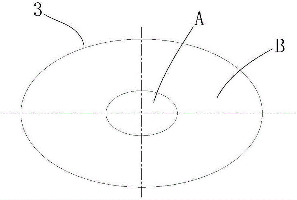 Light splitting slice, laser coaxial range finder and application thereof