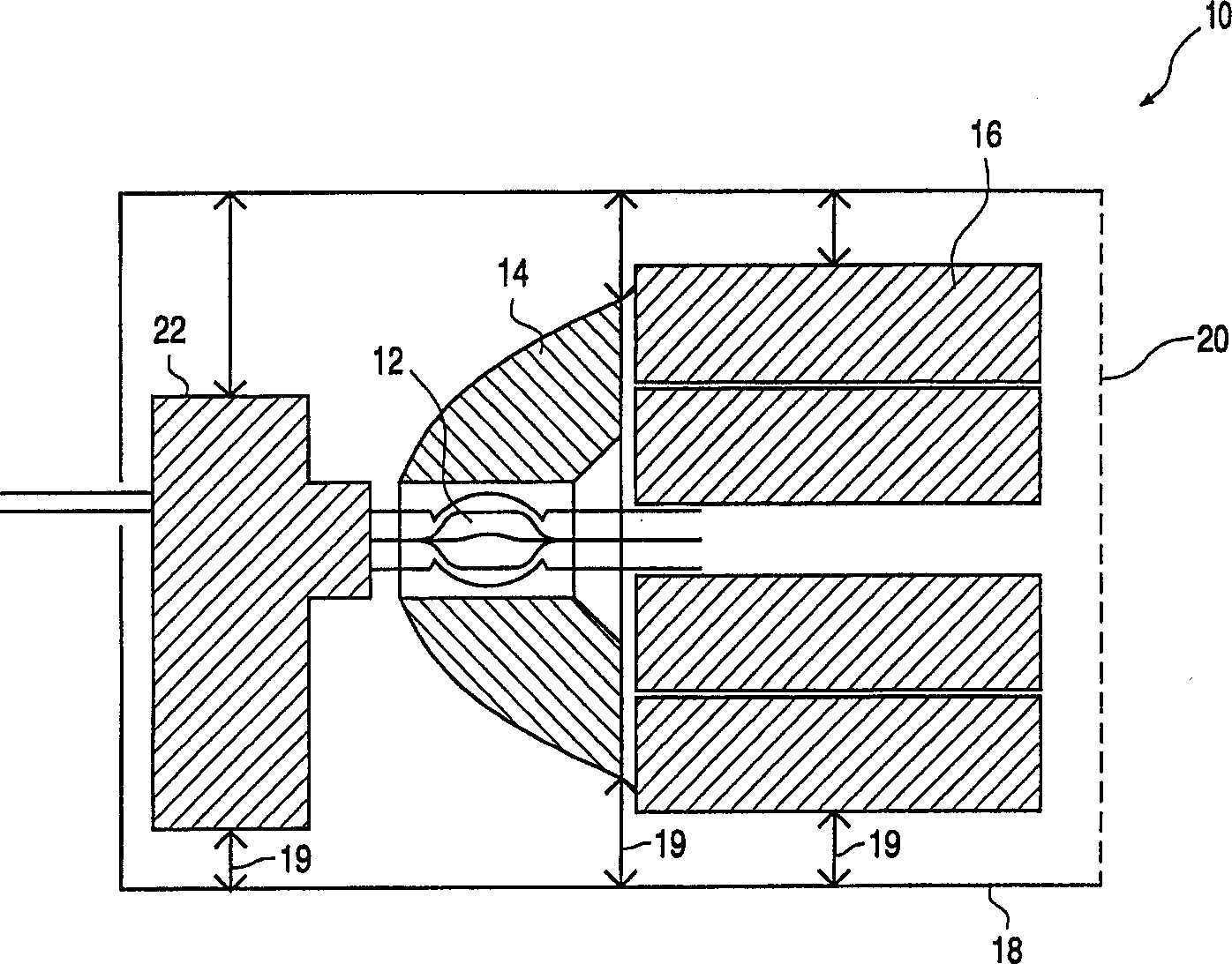 Illumination system and method for producing light-beam with required form