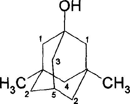 Method for synthesizing 3,5-dibasic-1-adamantine alcohol