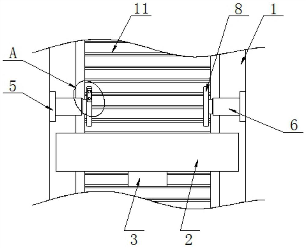 Logistics goods import and export management device and system