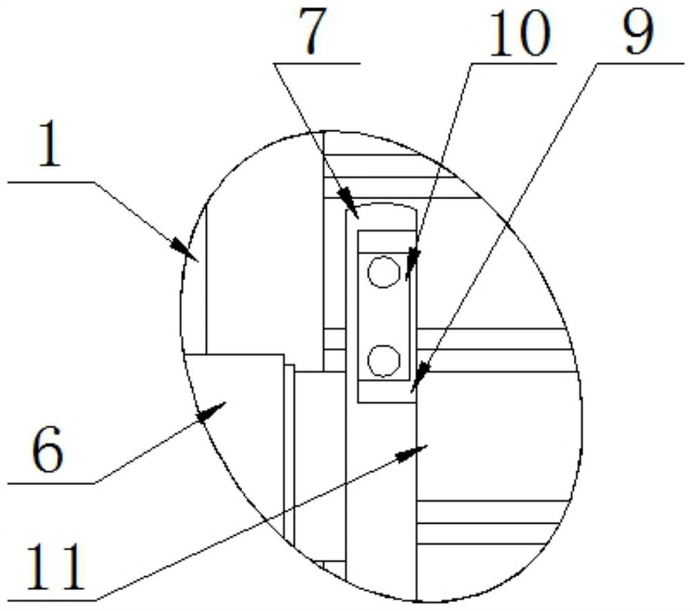 Logistics goods import and export management device and system