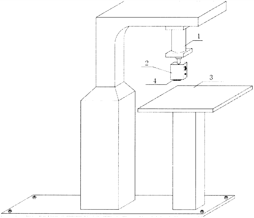 Magnetic marking die