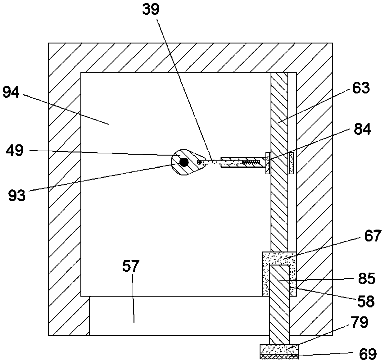 Novel automatic cleaning device