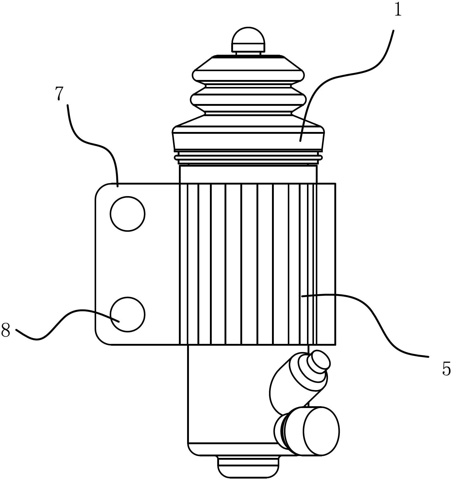 Device for fixing clutch slave cylinder