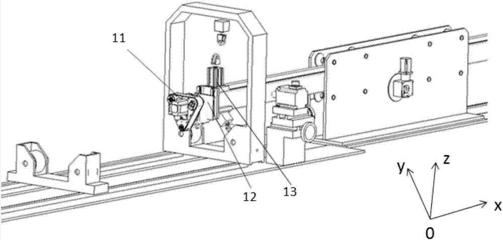 Inner wall-grinding and heat-chamfering device and method for overlength large diameter aluminum alloy tube