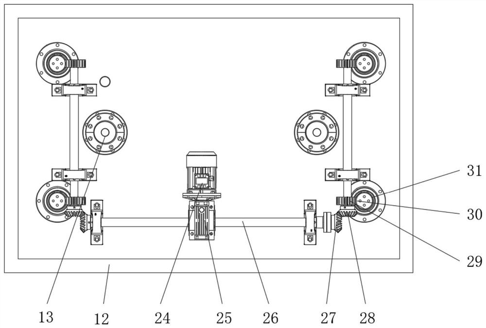 A computer assembly turning device