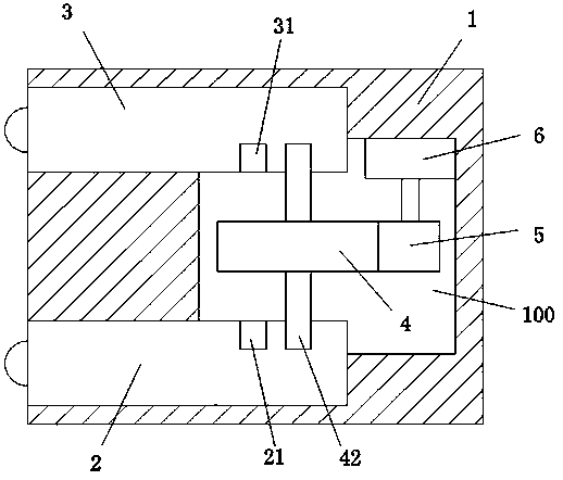 An electronic installation cabinet device