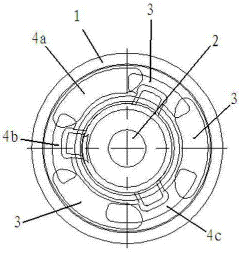 Hub casting mold