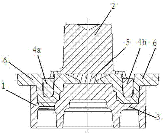 Hub casting mold