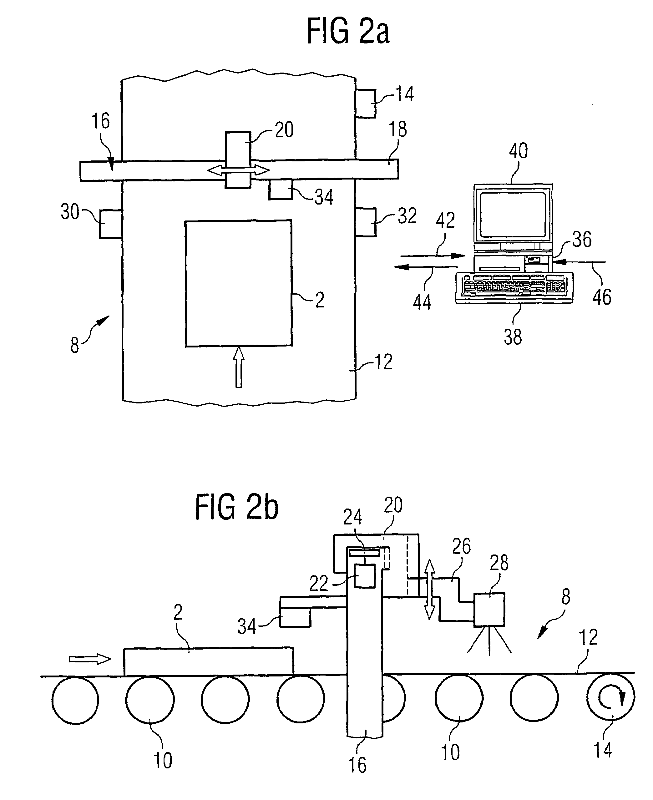 Method, apparatus and system for producing components with a pre-determined outer surface appearance, especially for front panels of kitchen units