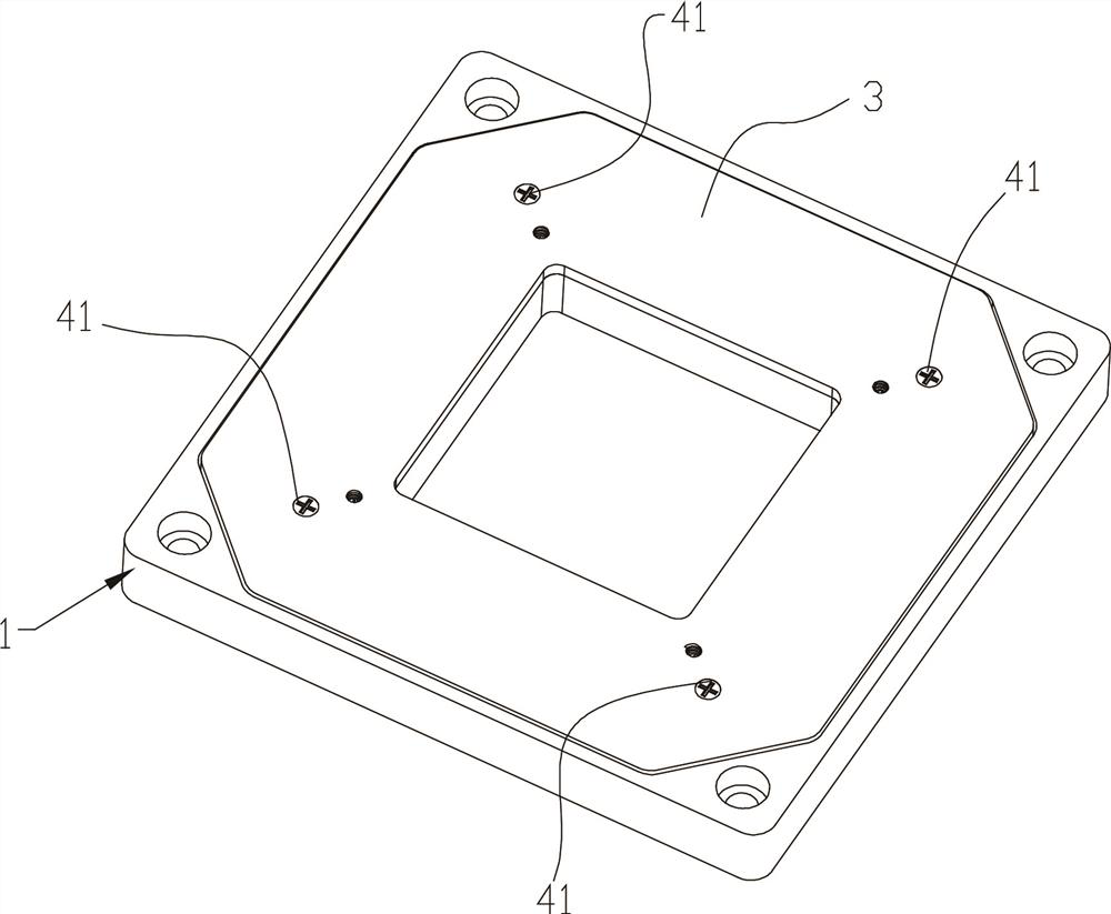 Two rotations and one translation, large stroke, low thickness, large hollow parallel piezoelectric micro-motion platform