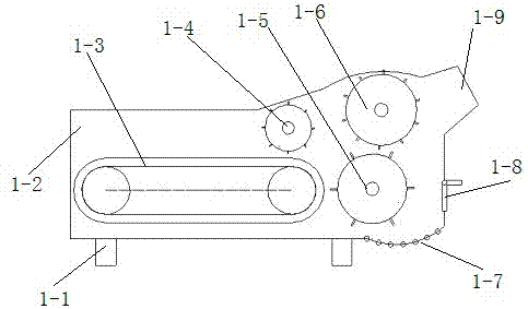 Plastic garbage treatment system