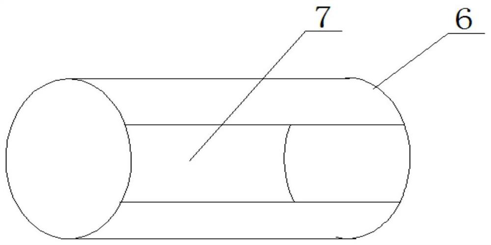 A water-saving planting device for automatic seeding based on humidity strain