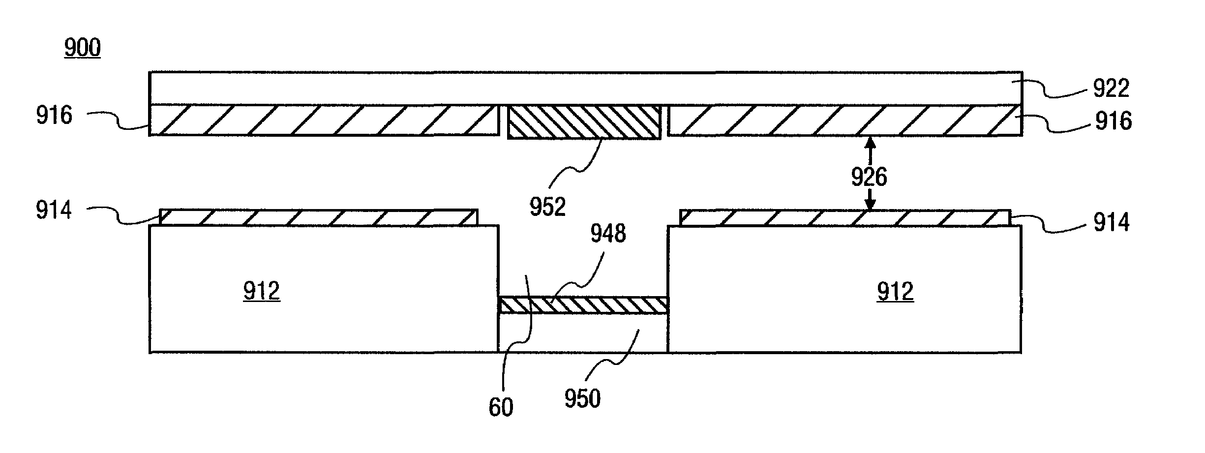 Variable tunable range MEMS capacitor