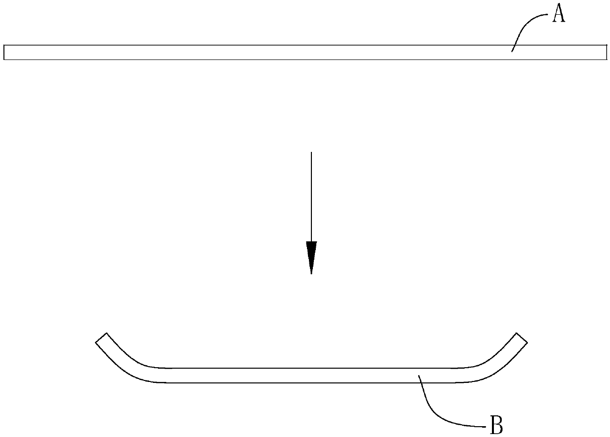 Double-ended bending machine for metal tube