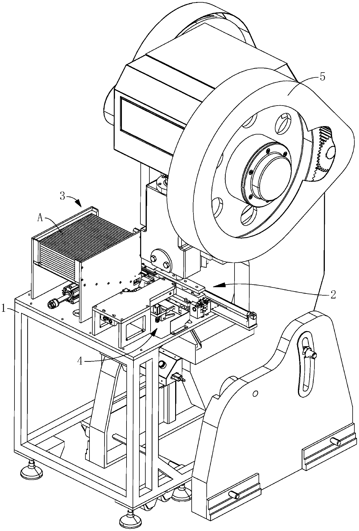 Double-ended bending machine for metal tube