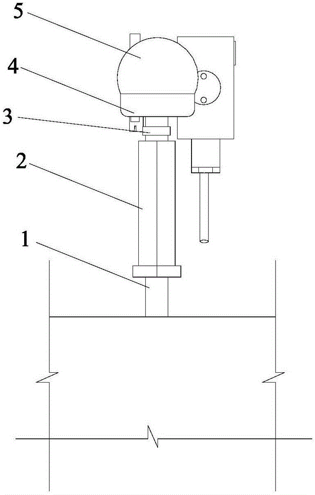 Self-adaptive type extensometer with multiple deformation modes