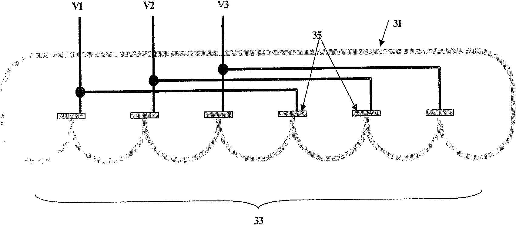 Drive system and method for moving domain wall of ferromagnetic conduit